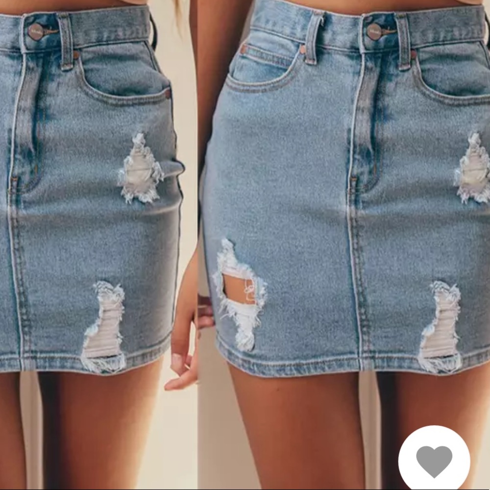 Jean Skirt